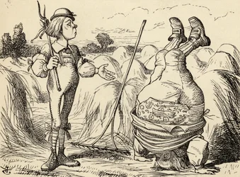 Father William Standing on His Head, from 